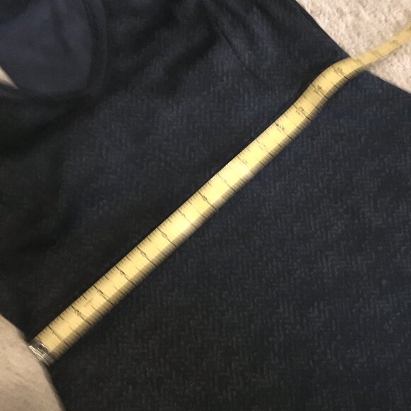 Mondetta Blue Chevron Racerback Workout Dress With Built in Bra - Picture 12 of 16